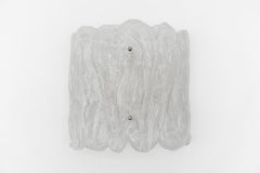 Große Murano Glas Wandleuchte J.T. Kalmar, 1960er Jahre