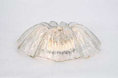 Grande lampada da incasso in vetro di Murano di Kalmar, Austria, anni '70