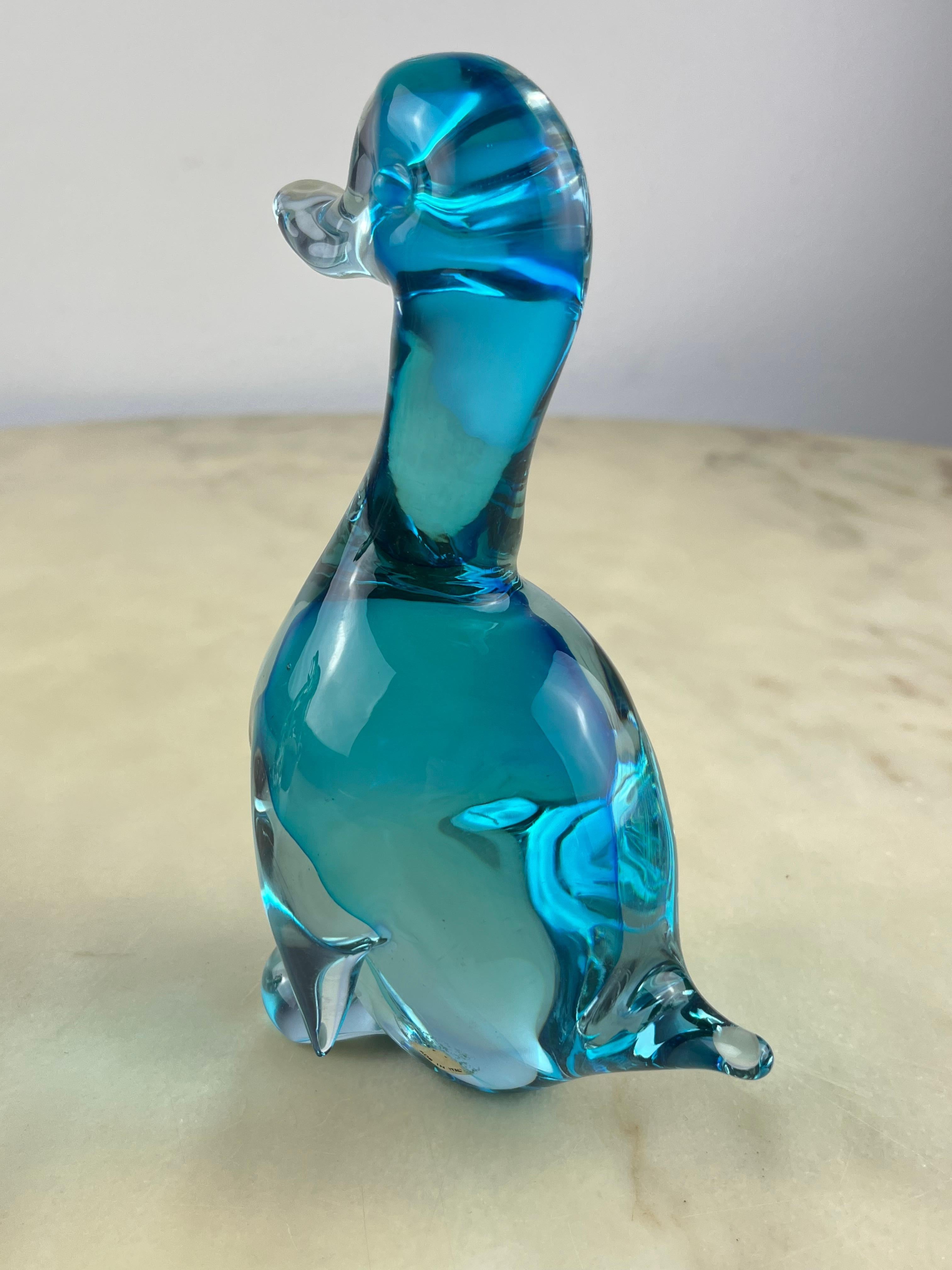 Other Large Murano Glass Goose, Italy, 1970s For Sale