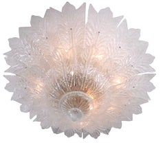 Large Murano Glass Graniglia Palmette c. 1970/80's