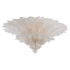 Large Murano Glass Graniglia Palmette c. 1970/80's