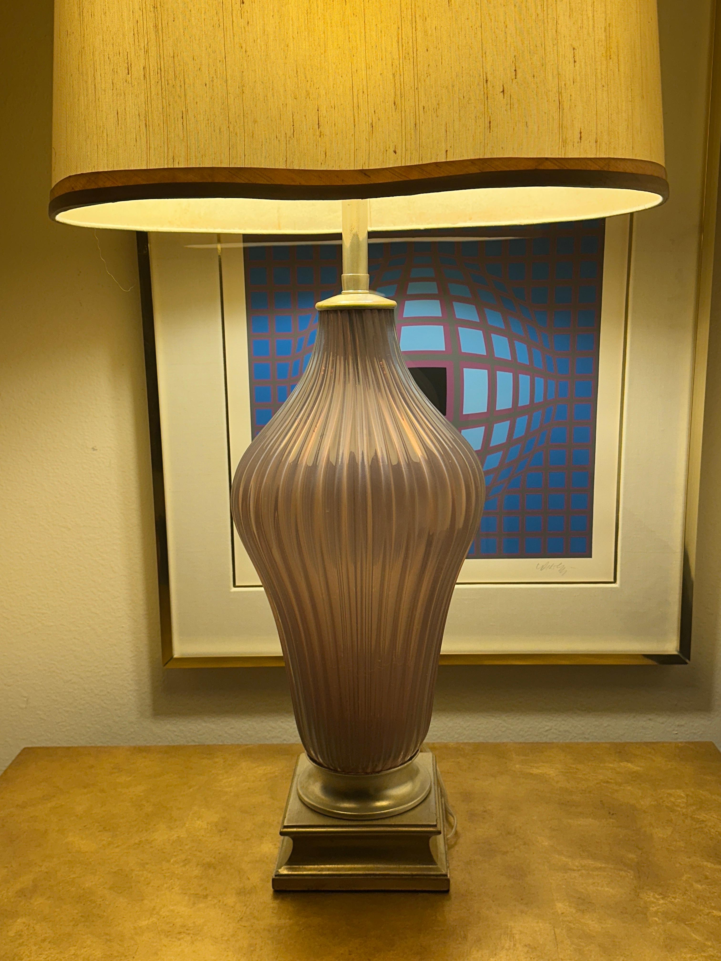 Lámpara grande de cristal de Murano by Marbro en venta 5