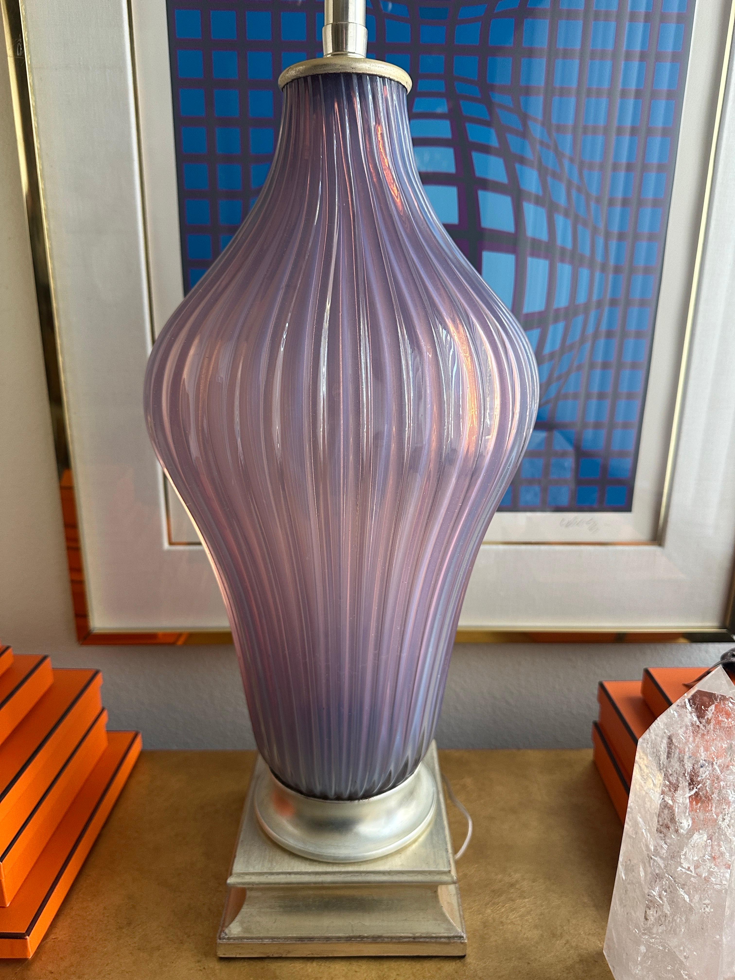 Lámpara grande de cristal de Murano by Marbro Vidrio soplado en venta
