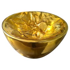 Grande lampe en verre de Murano, par Mazzega