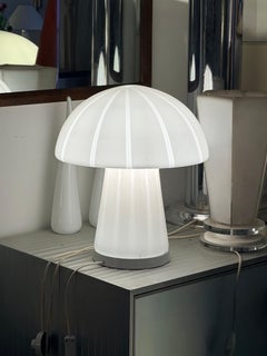 Grande lampe champignon en verre de Murano par Zonca, Italie, années 1970