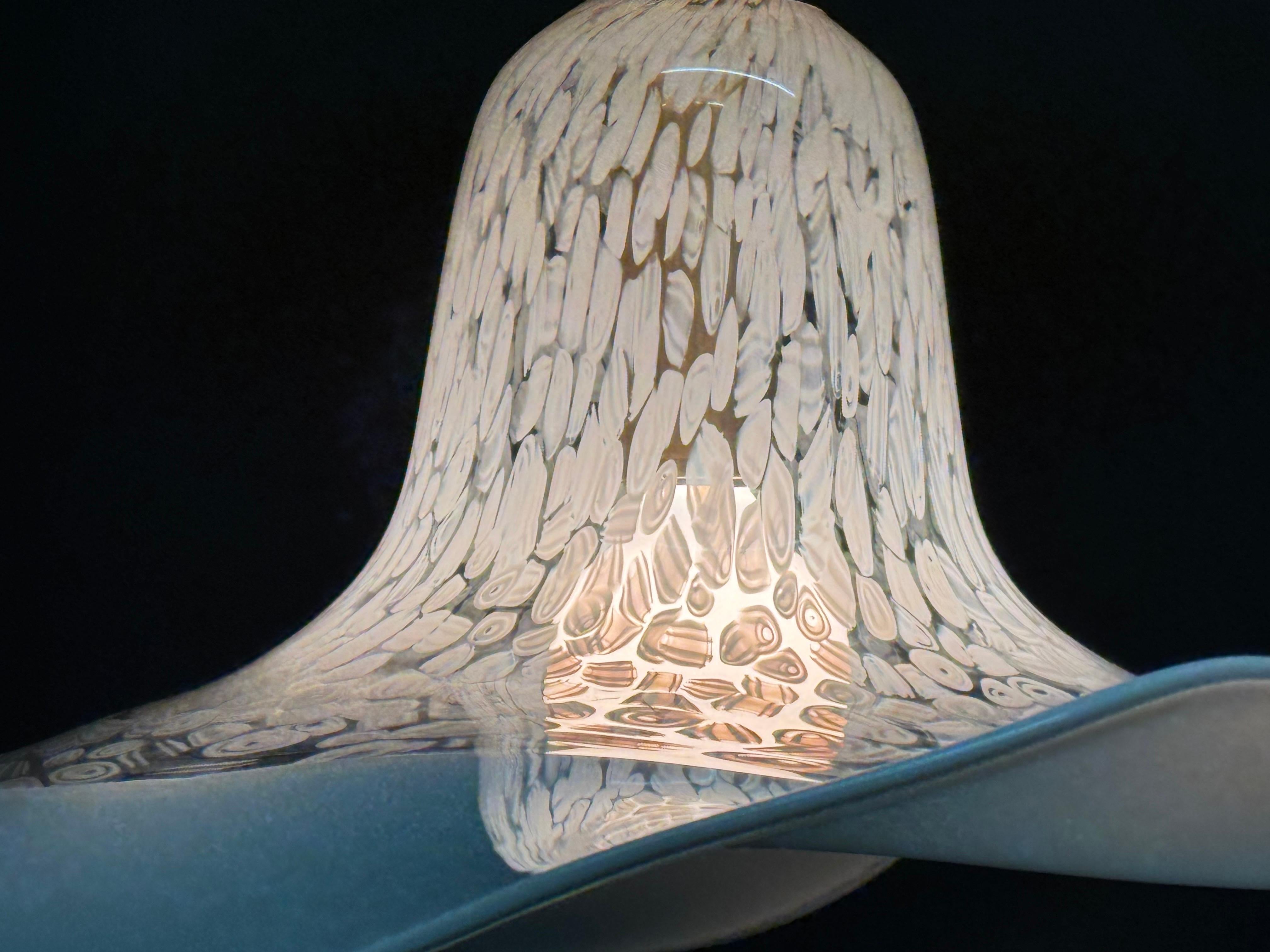 Grande suspension en verre de Murano par La Murrina, Italie, années 1980 en vente 3