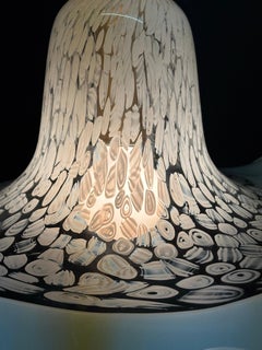 Grande suspension en verre de Murano par La Murrina, Italie, années 1980
