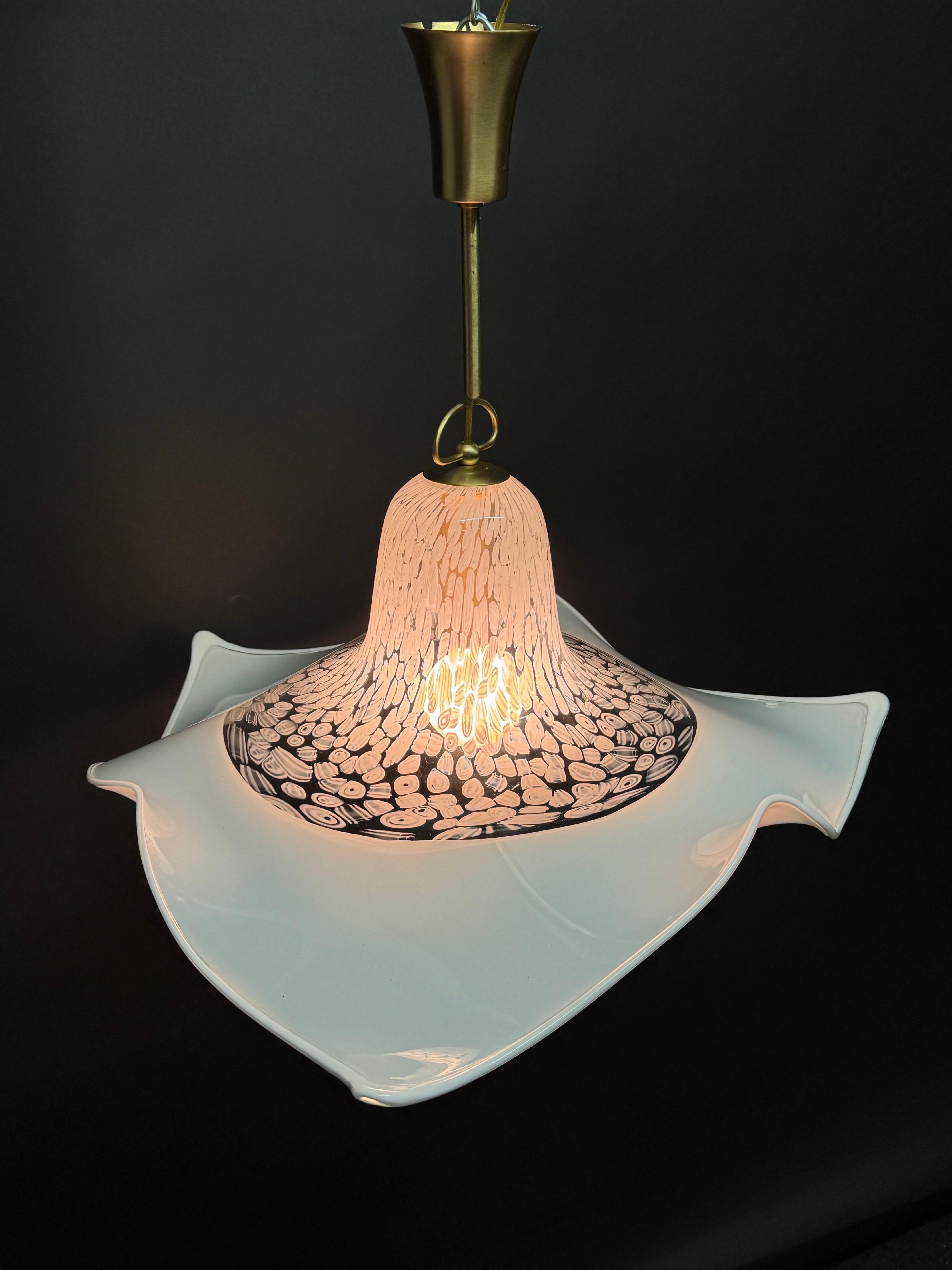 Grande suspension en verre de Murano par La Murrina, Italie, années 1980 Bon état - En vente à Wiesbaden, Hessen