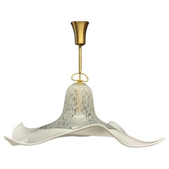 Grande suspension en verre de Murano par La Murrina, Italie, années 1980