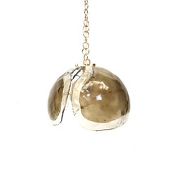 Large Murano glass pendant lamp by Kaiser Leuchten, circa 1970