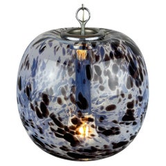 Large Murano glass pendant lamp Italy 1960s