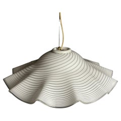 Large Murano Glass Pendant Lamp, Italy, 1970s