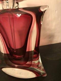 Murano Glass Perfume Bottle by Michele Onesto, Sommerso Technique