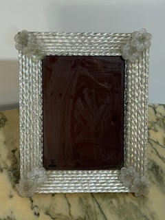 Large Murano glass Photo Frame, 1960s