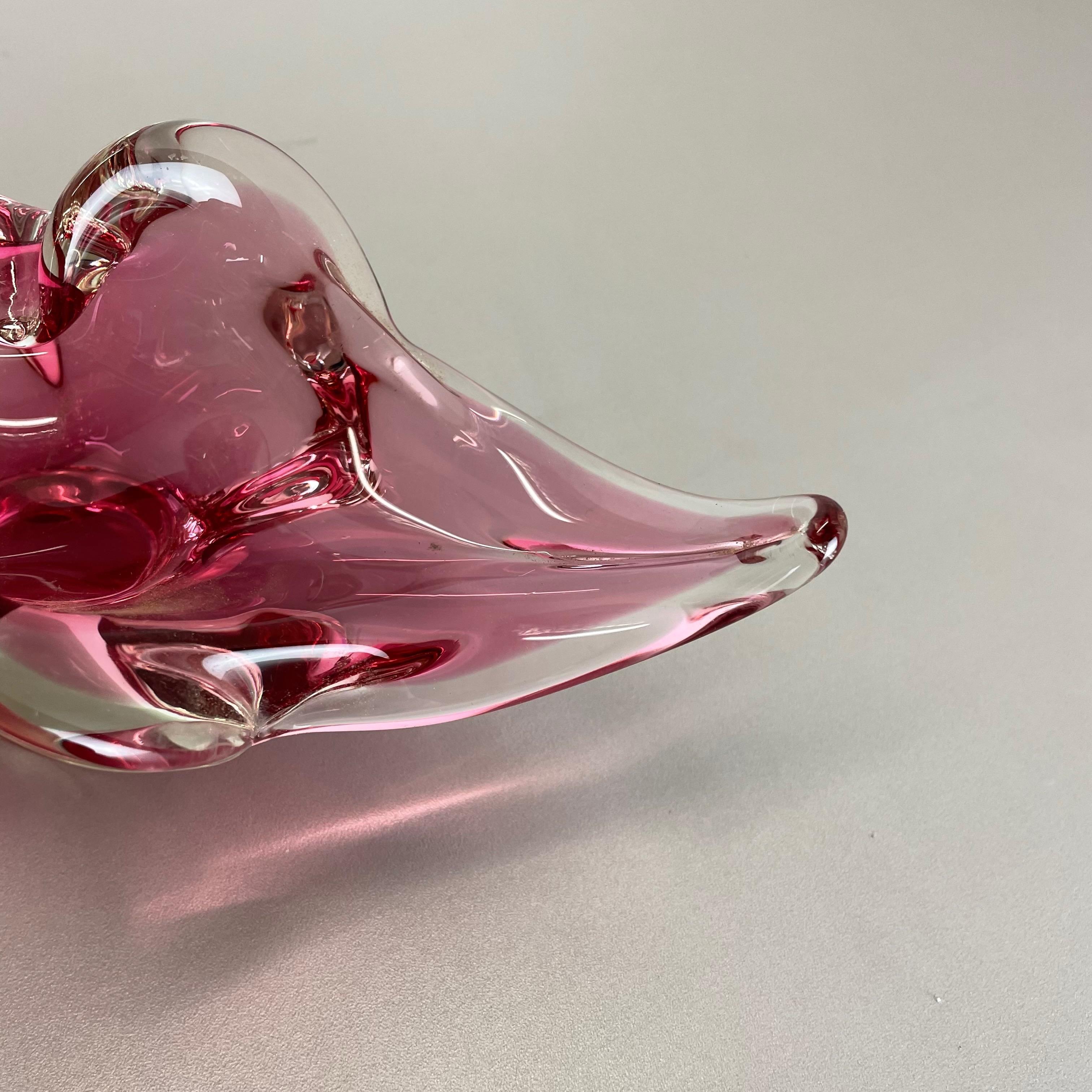 Gran cuenco de cristal de Murano 