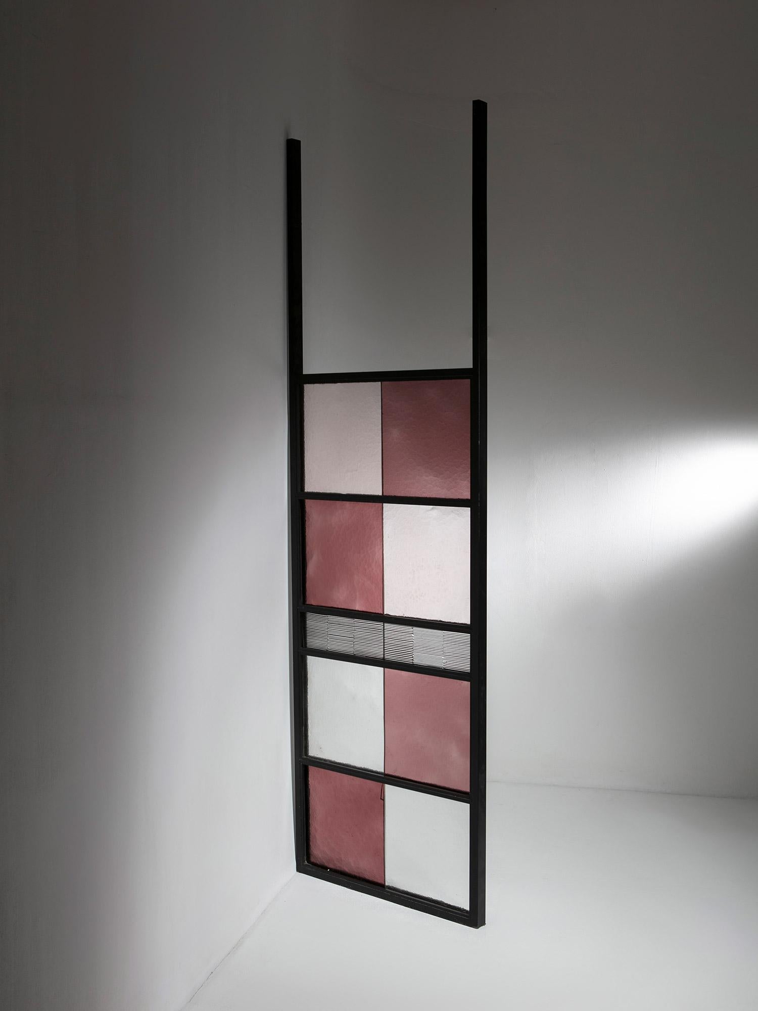 Fine XX secolo Grande divisorio in vetro di Murano prodotto da Venini in vendita