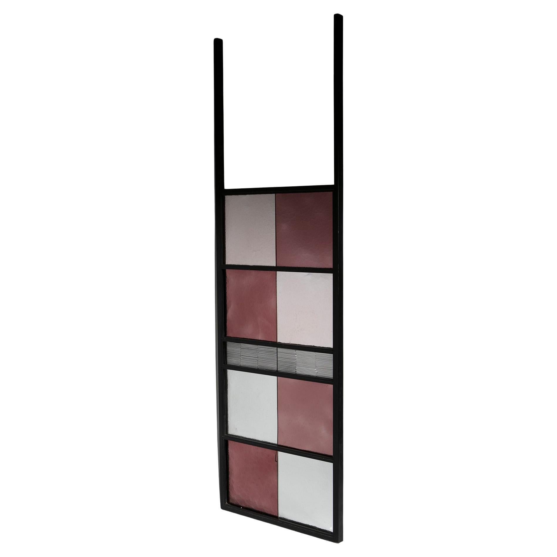 Grande divisorio in vetro di Murano prodotto da Venini