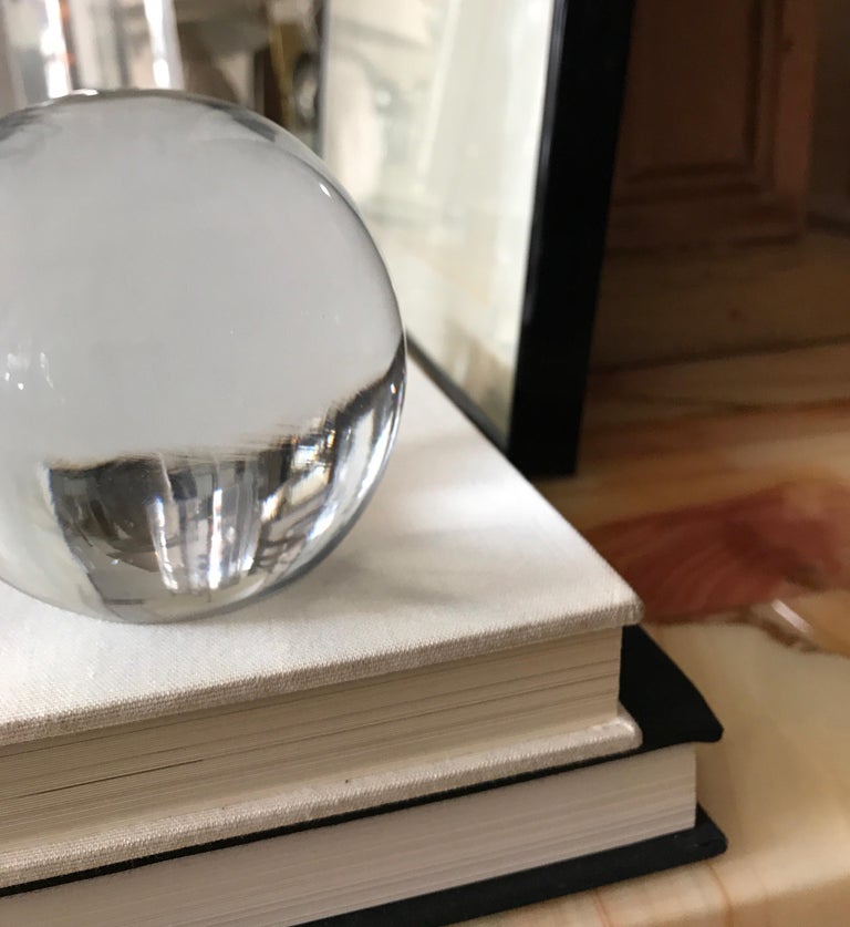 Large Murano Glass Round Paperweight 4