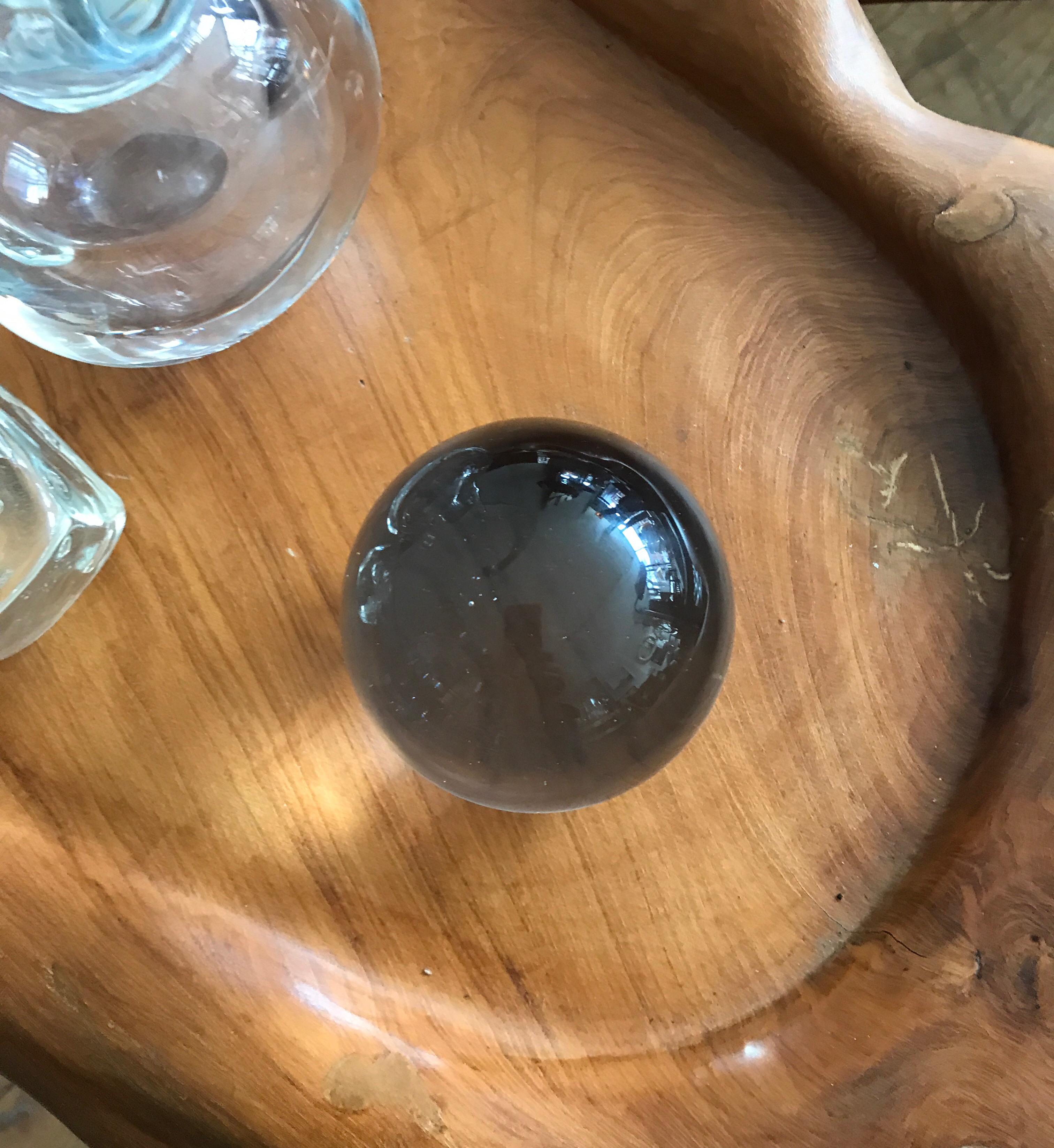 Large Murano Glass Round Paperweight 7