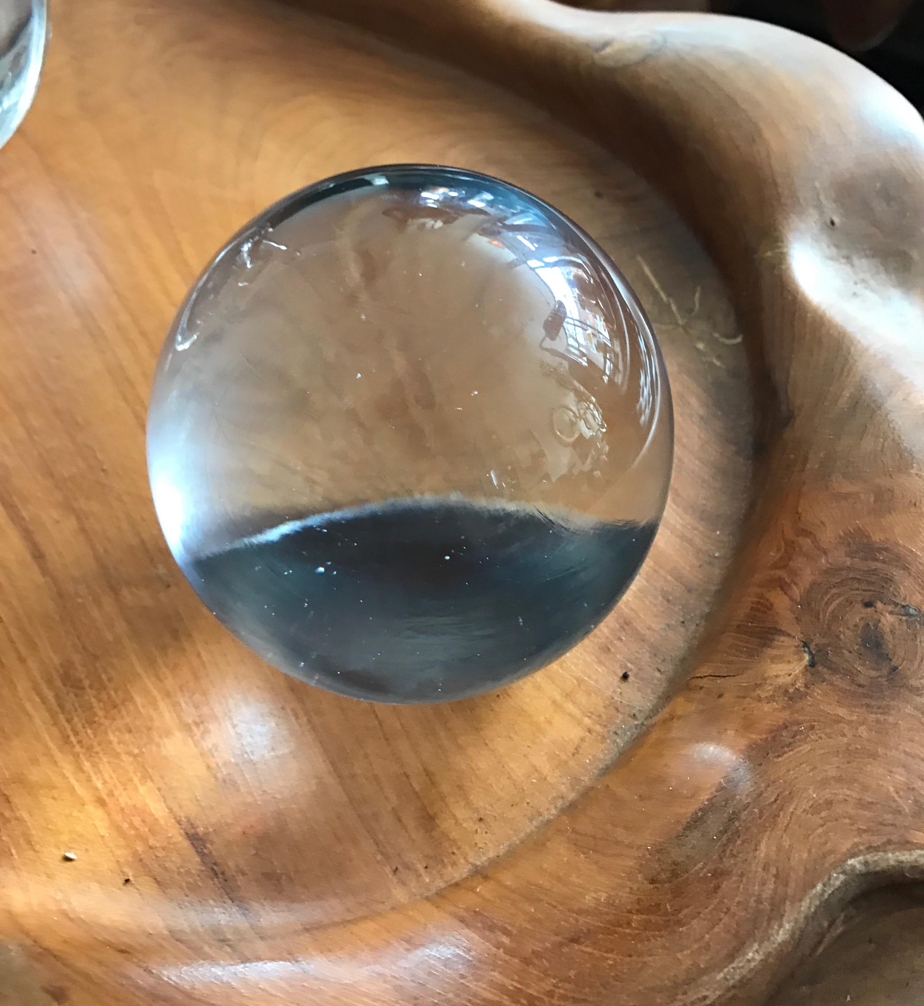 Large Murano Glass Round Paperweight 11