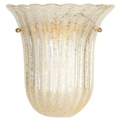 Large Murano Glass Sconce Large Murano Glass Sconce