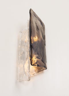 Grande applique murale en verre de Murano par Kalmar, Autriche, années 1970