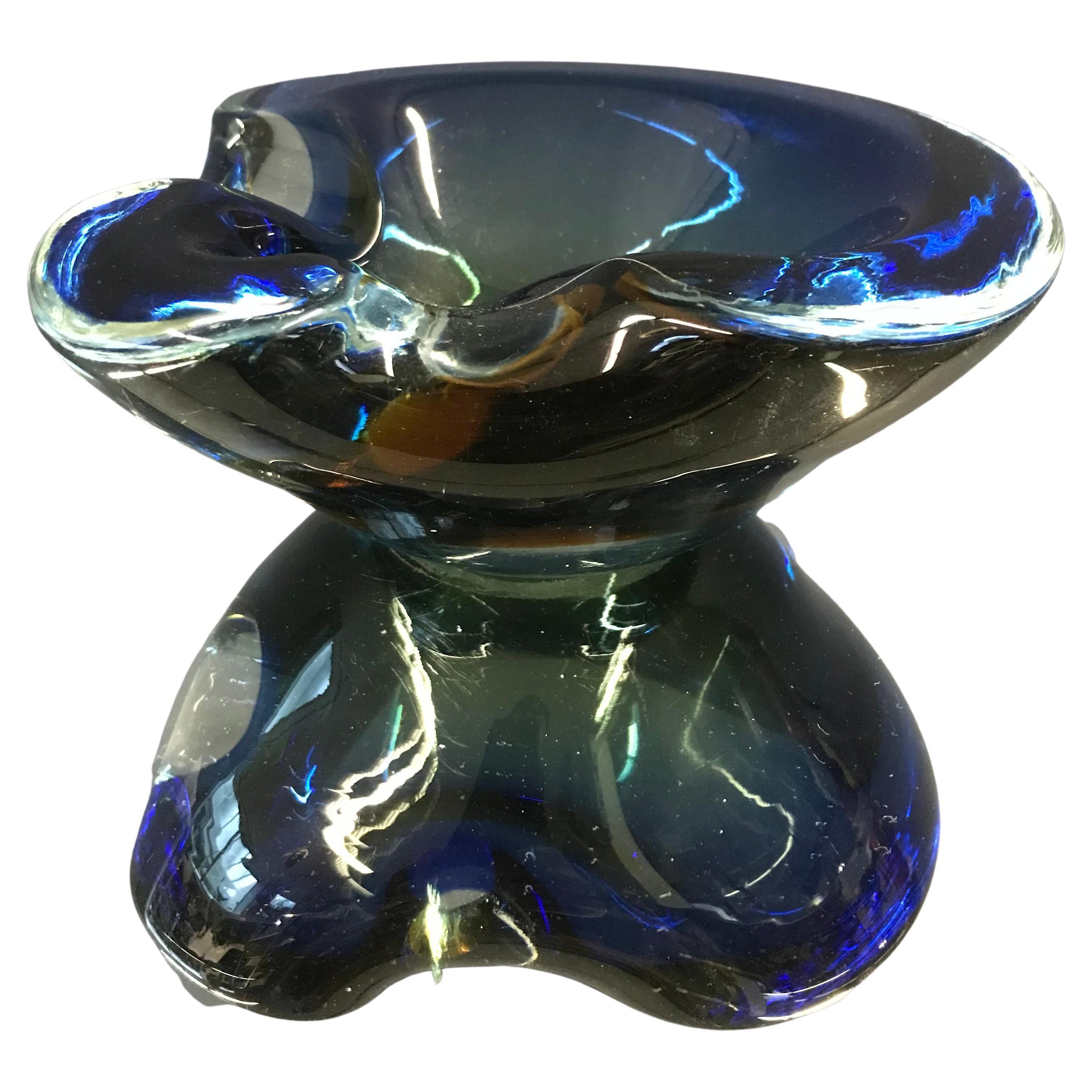 Murano glass bowl, ashtray element.
