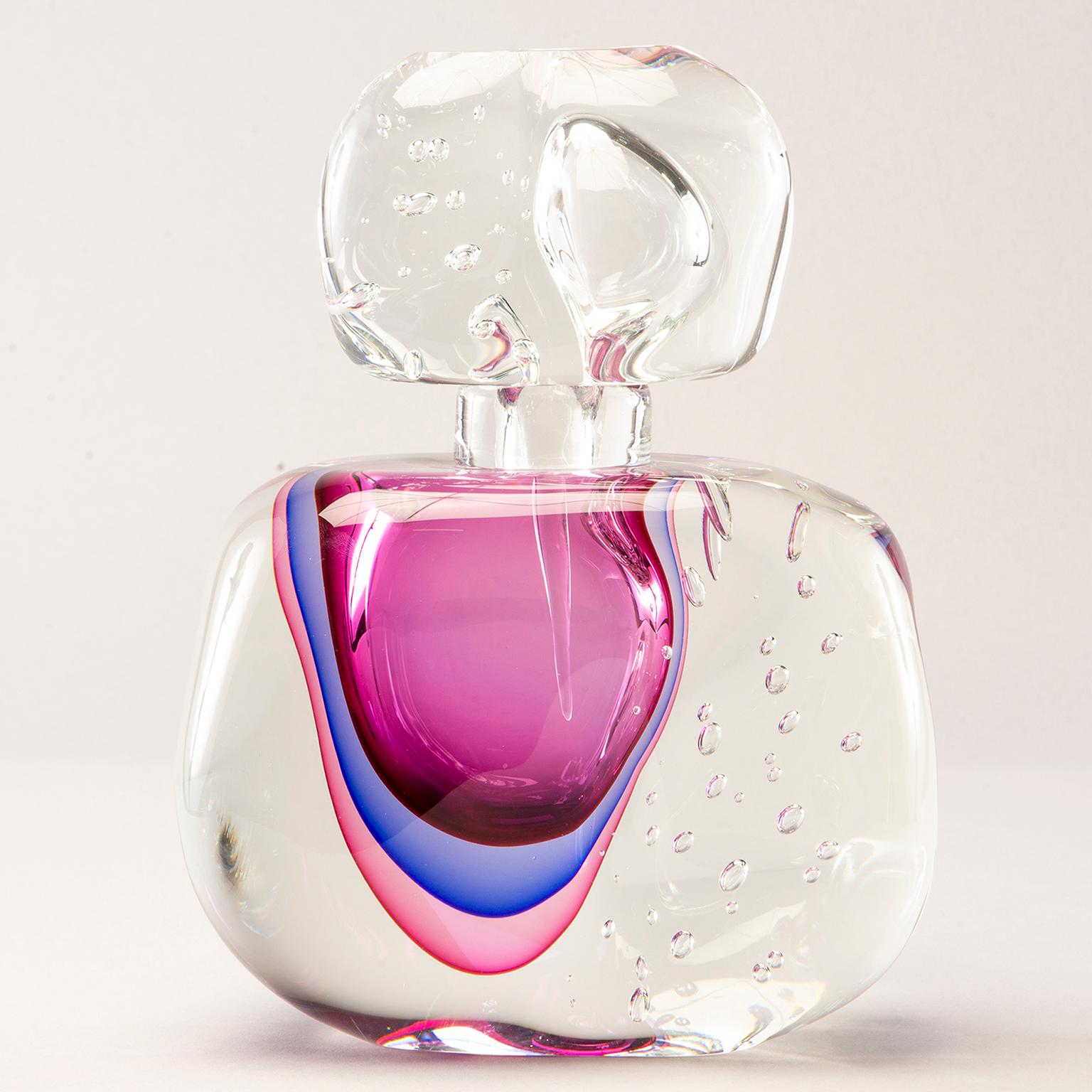 murano glass perfume bottle