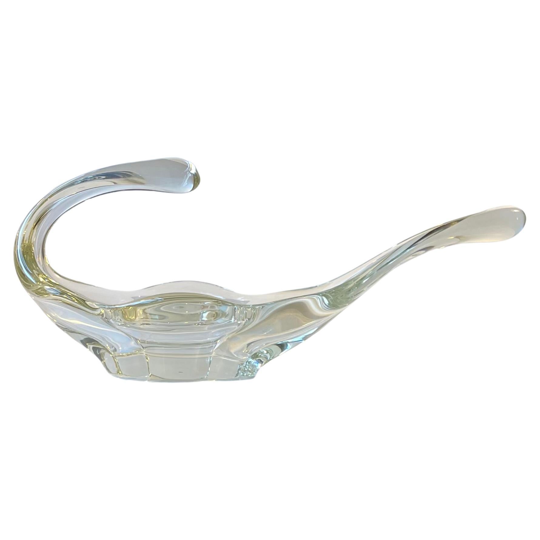 Large Murano Glass Splash Centerpiece Bowl, Italian, 1970s