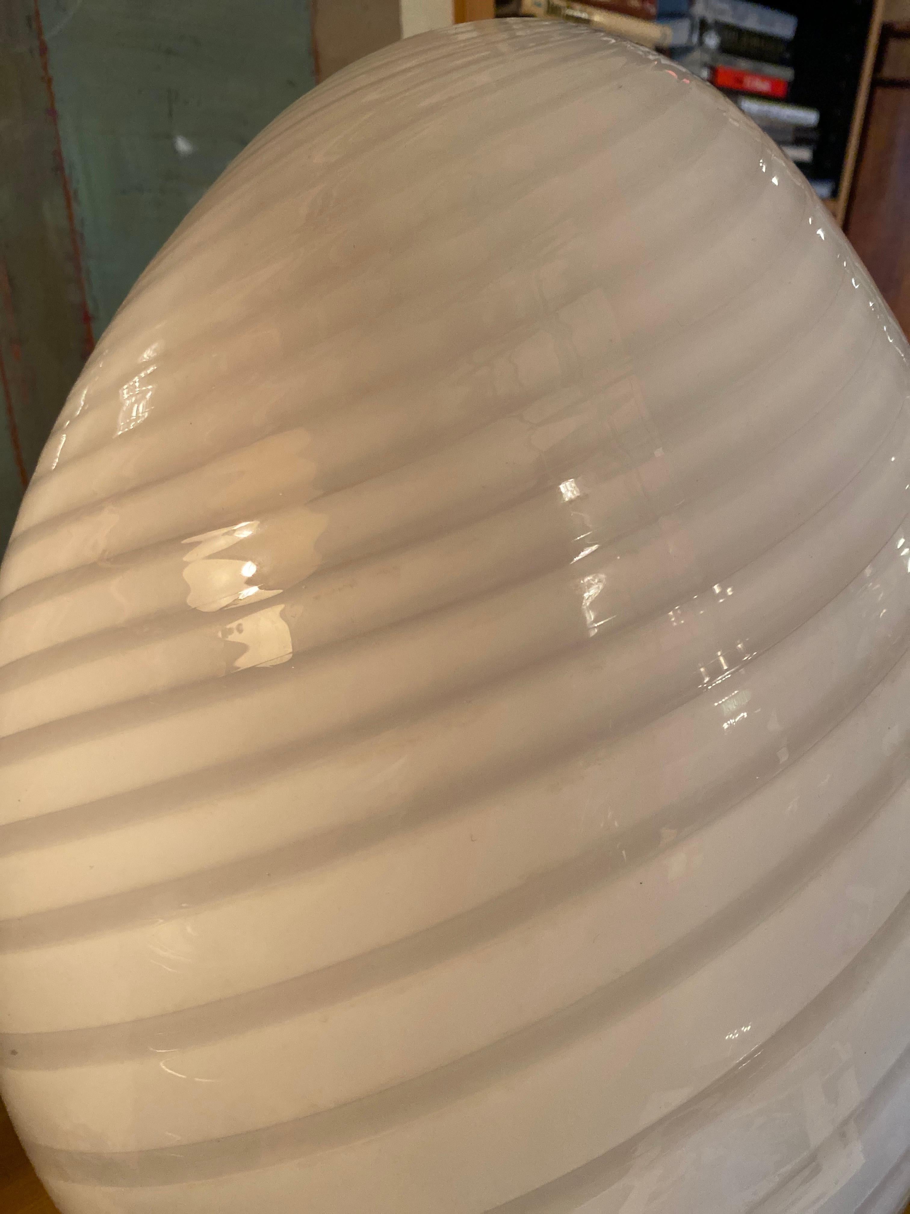 Large Murano Glass Table Lamp by Itri Vetri 1
