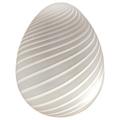 Große Tischlampe aus Muranoglas von Itri Vetri