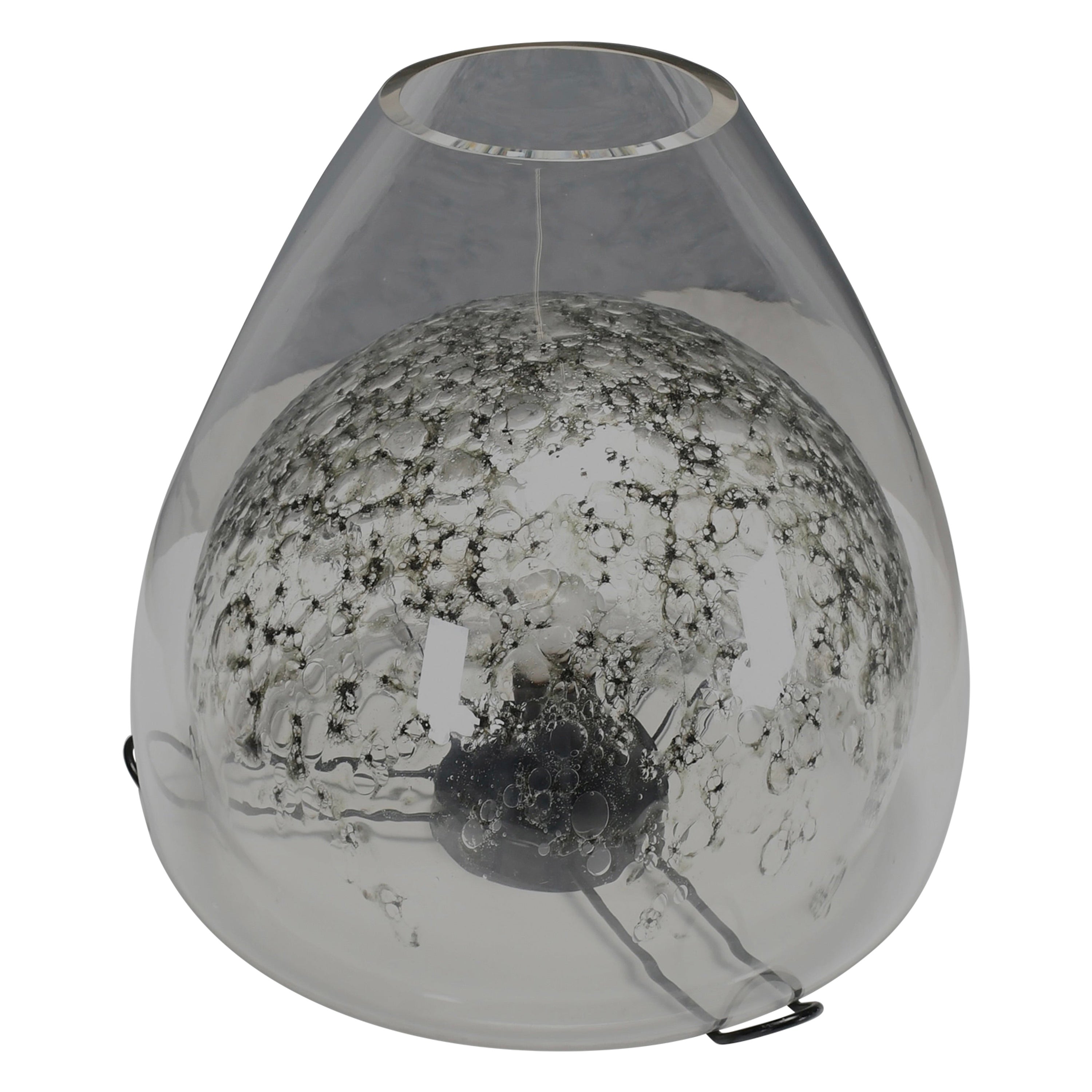 Grande lampe de bureau en verre de Murano par La Murrina, Italie 1970