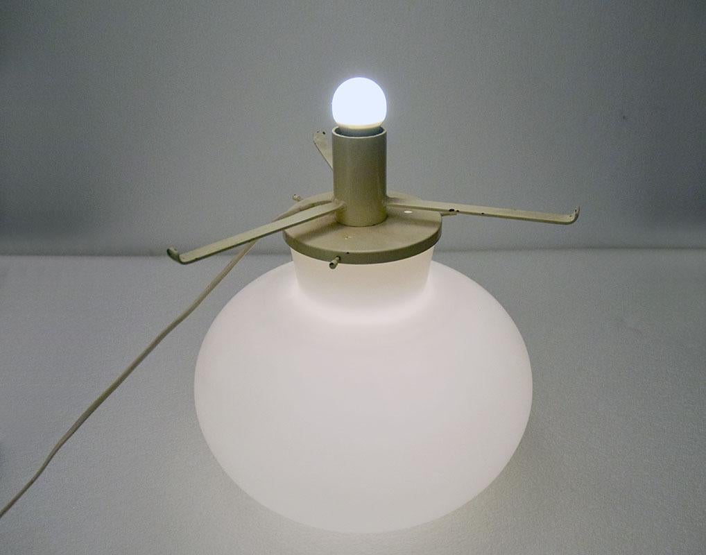 Murano Glass Large Murano glass table lamp Fenicio, 1950s For Sale