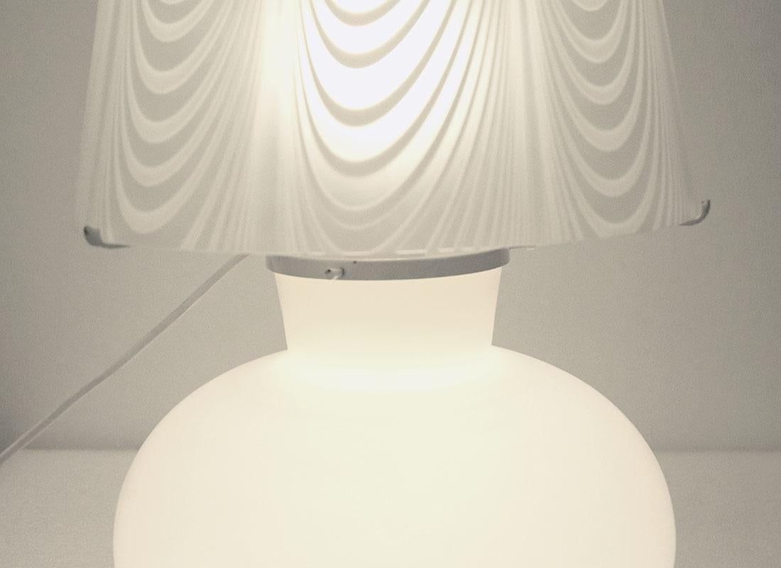 Large Murano glass table lamp Fenicio, 1950s For Sale 3