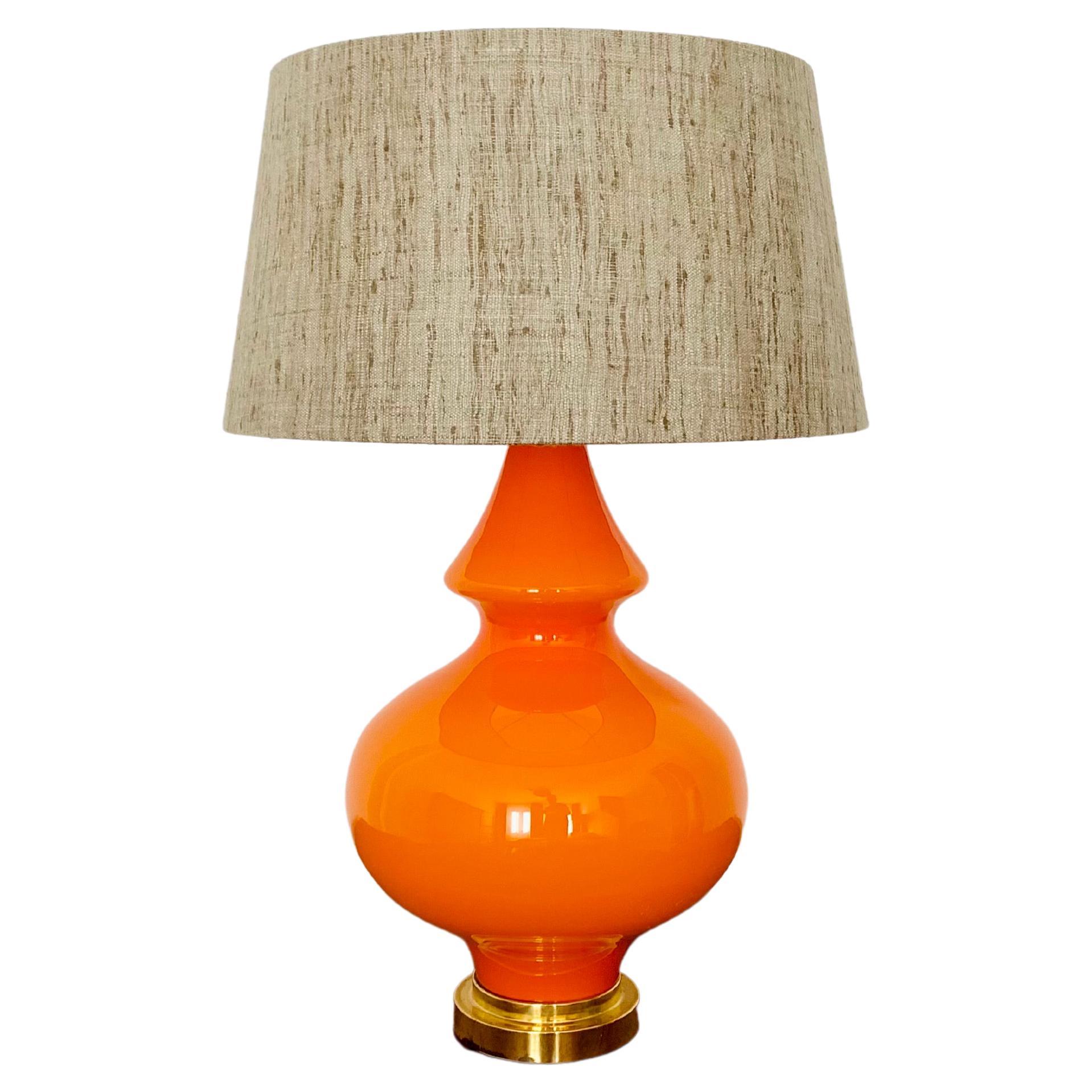 Large Murano Glass Table Lamp