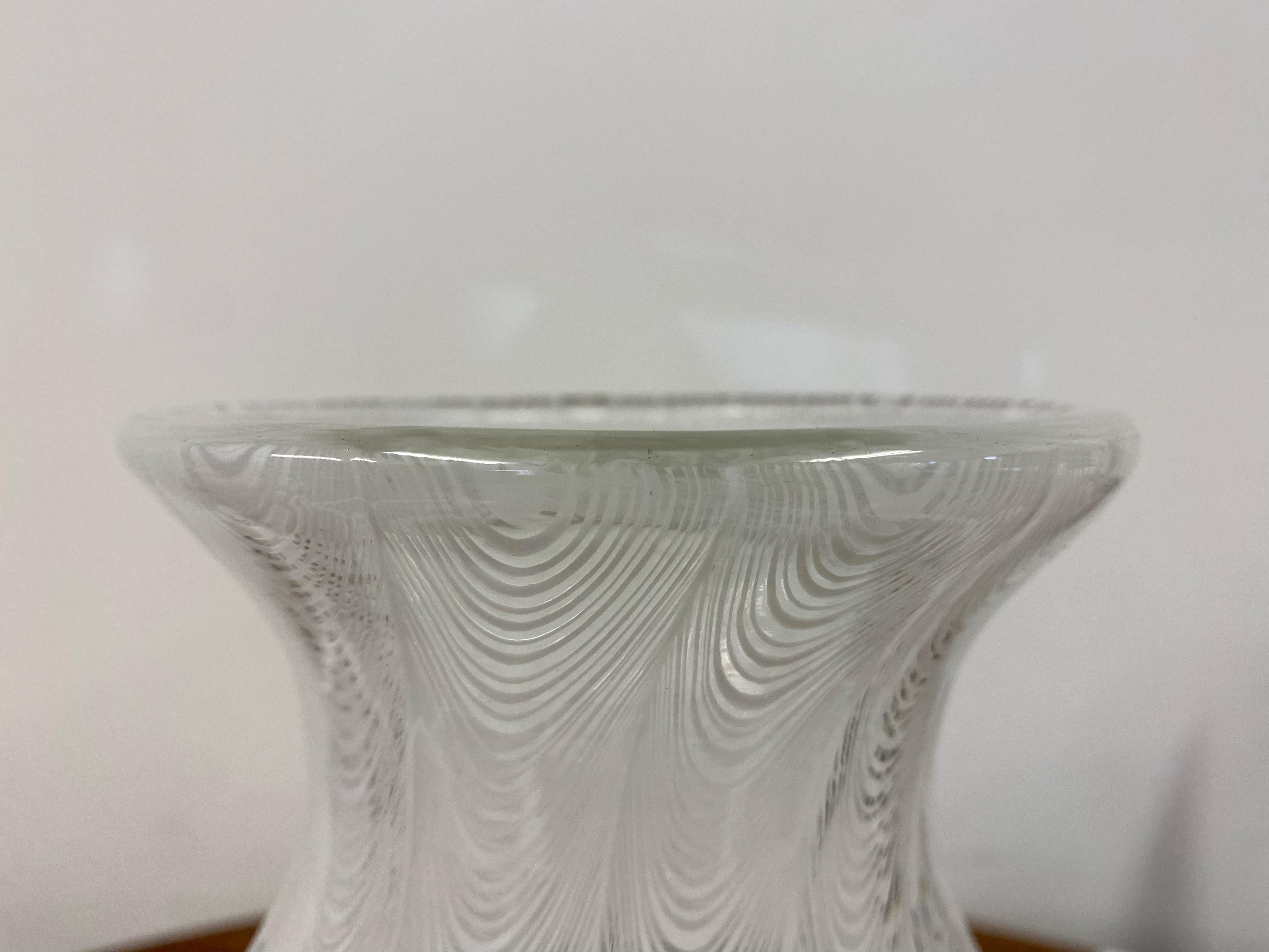 Large Murano Glass Vase by Licio Zanetti For Sale 7