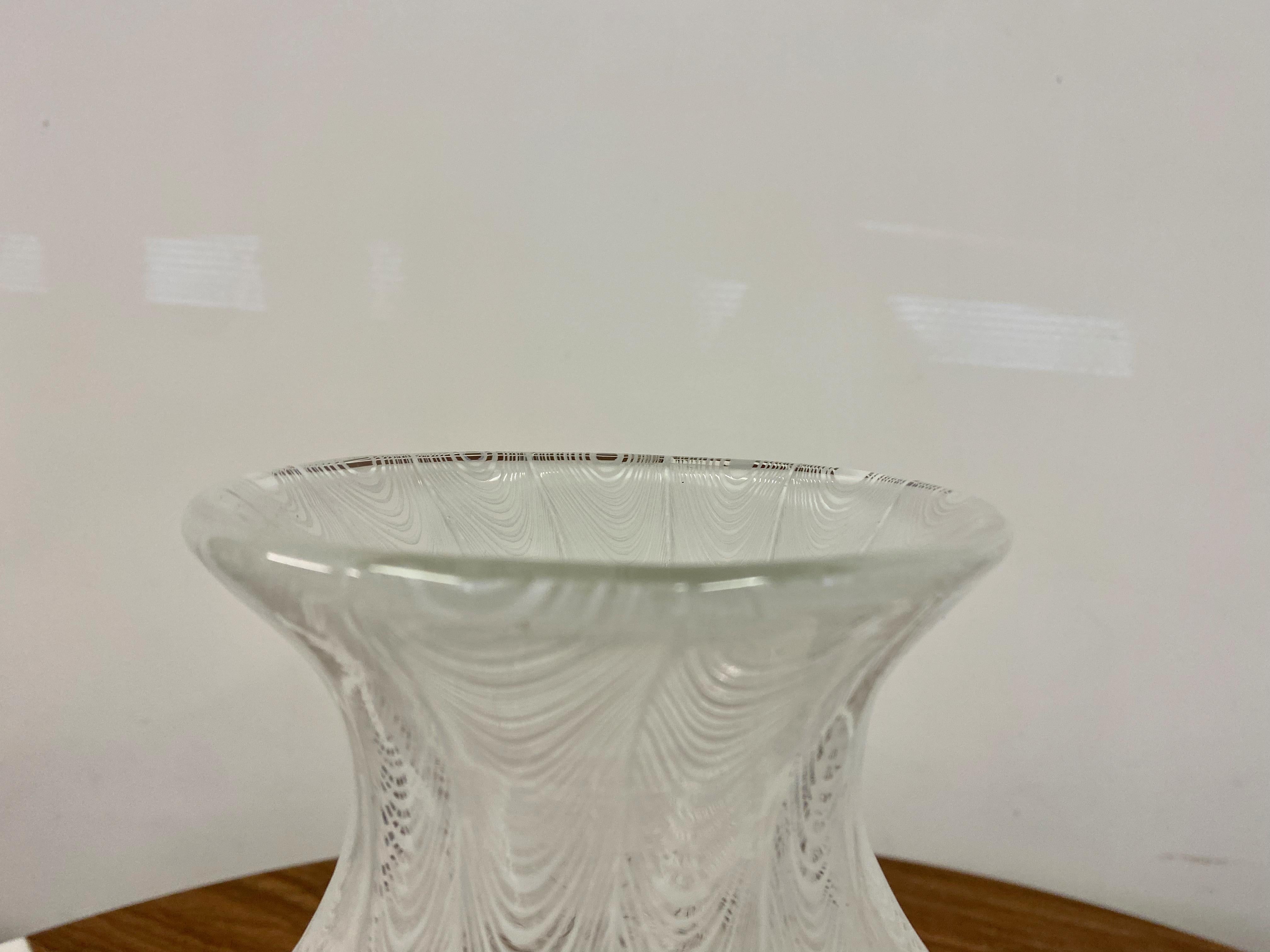 Large Murano Glass Vase by Licio Zanetti For Sale 1