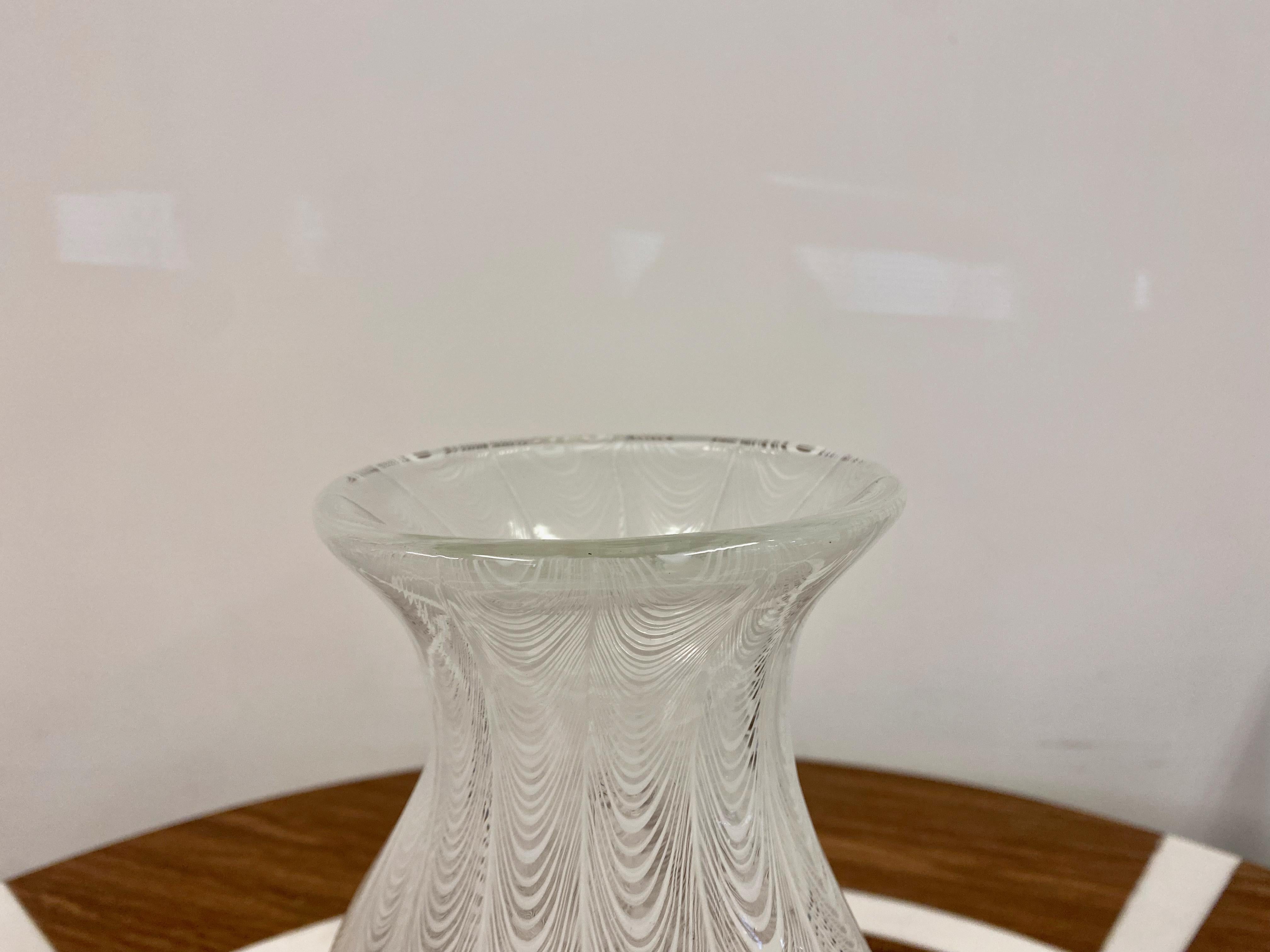 Large Murano Glass Vase by Licio Zanetti For Sale 2