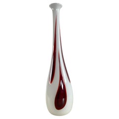 Large Murano Glass Vase, Handmade With The Blown Glass Technique 1970s