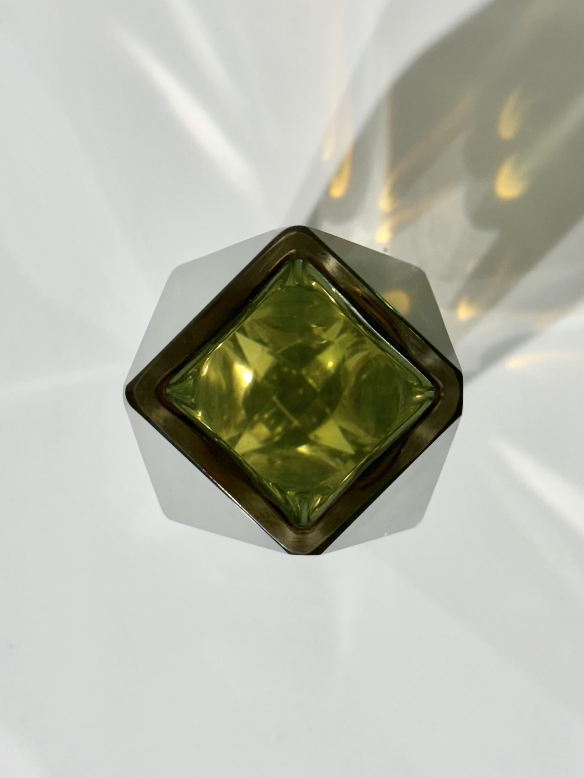 Grand vase en verre de Murano, Sommerso, 1970 Bon état - En vente à PARIS, FR
