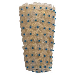 Large Murano Glass Wall Sconce by Barovier & Toso, Italy, 1970s