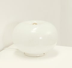 Large Murano Round Table Lamp from 1970s, Italy