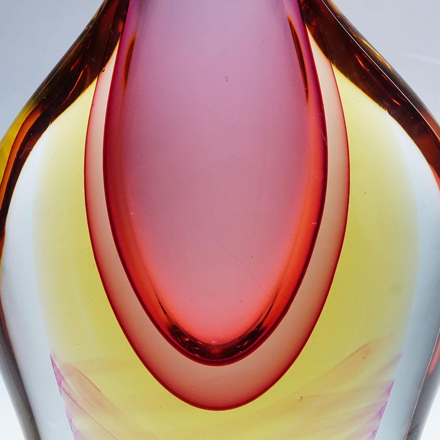 Gran Jarrón Sommerso de Murano de Vetreria Artistica Oball en Bueno estado para la venta en Berghuelen, DE