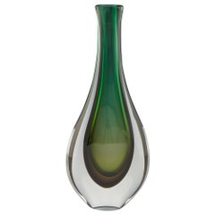 Large Murano Sommerso Vase c1970