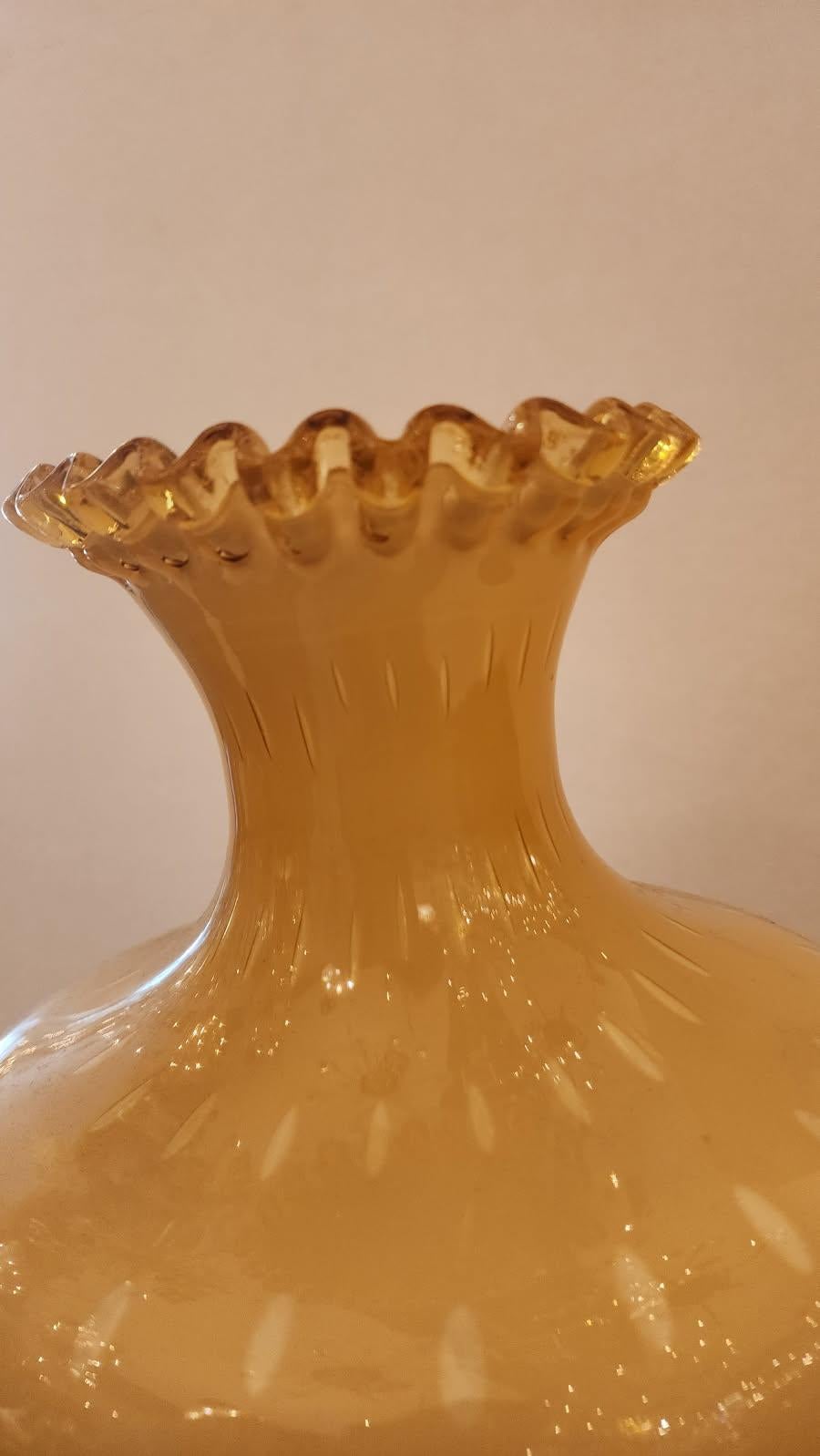 Italiano Vaso grande in vetro di Murano in vendita