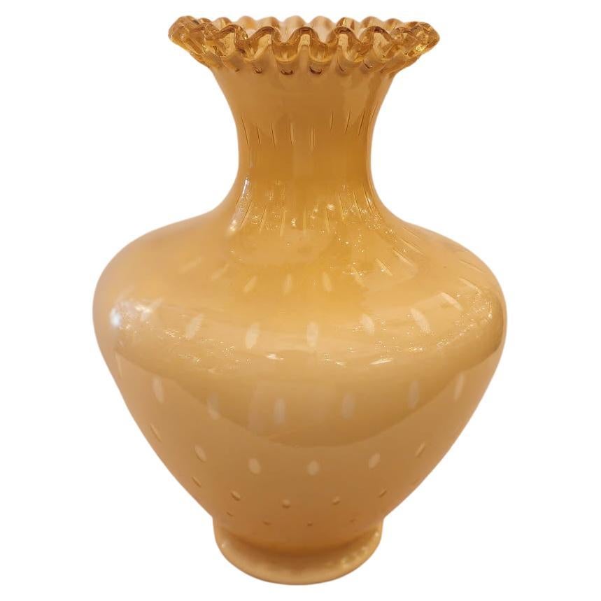 Large Murano style glass Vase