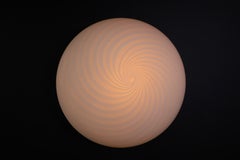 Grands plafonniers ou appliques en verre tourbillonnant de Murano par VM-Vetri, Italie, années 1970