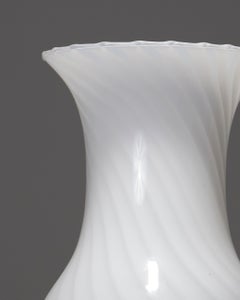 LARGE MURANO SWIRL GLASS VASE, 1970s