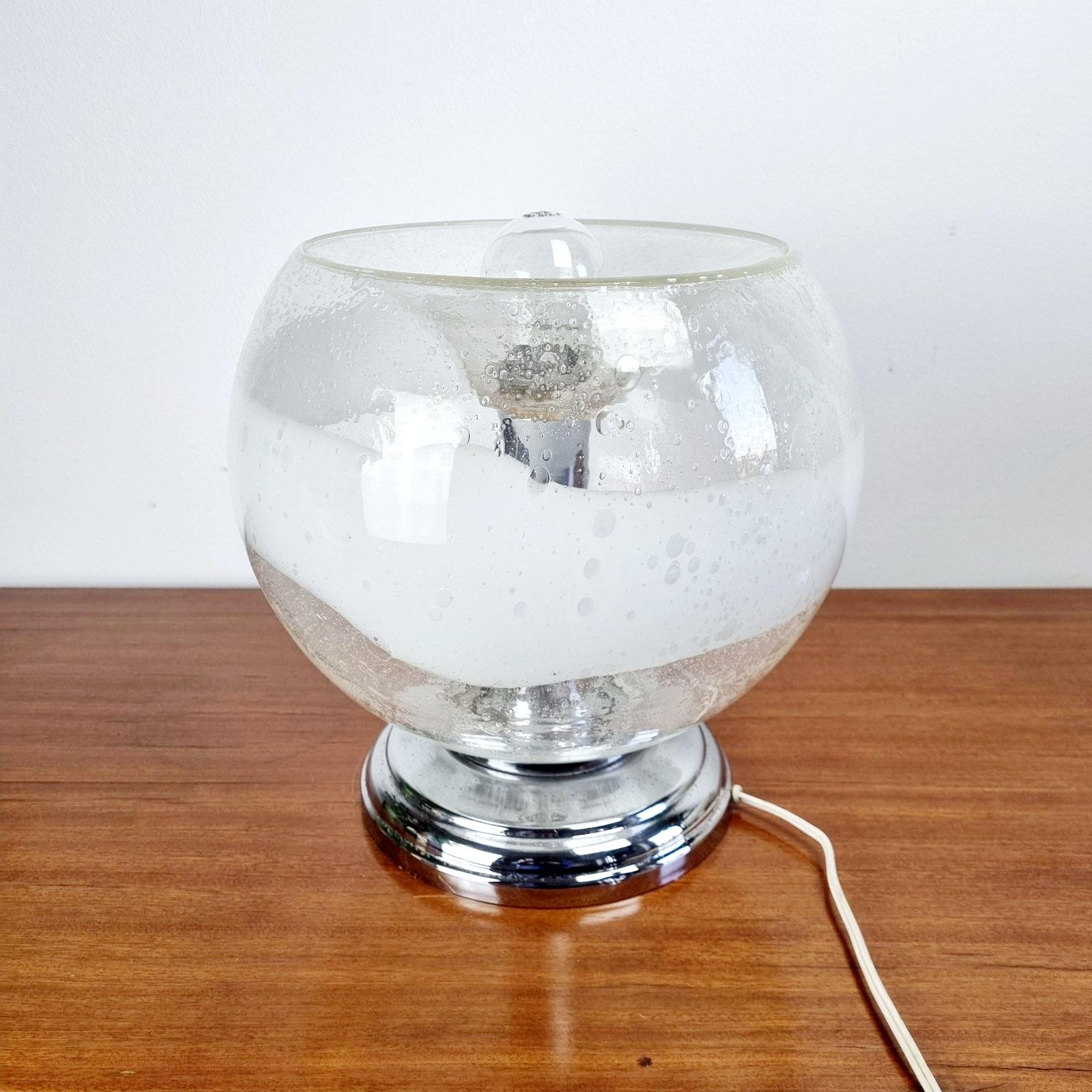 Grande lampe de bureau de Murano par Ettore Fantasia et Gino Poli pour Sothis, Italie, années 60 en vente 1