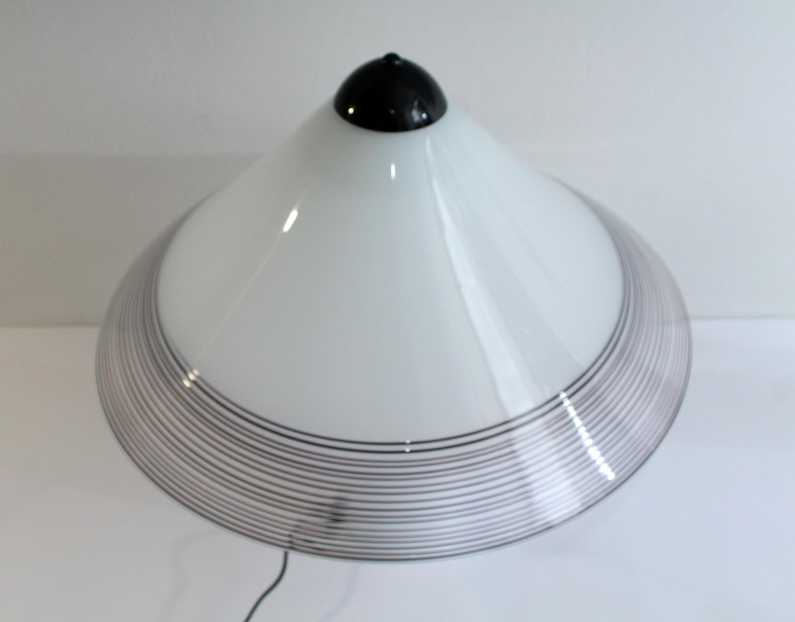 Large Murano table lamp by 